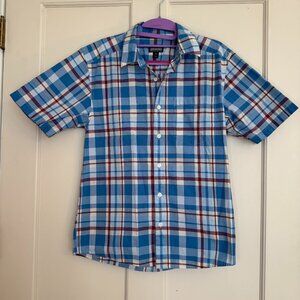 Patagonia Men’s Fezzman Plaid Button Up Short Sleeve Shirt Size XS